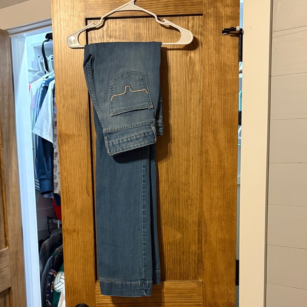 Women's Blue Boot Cut Jeans